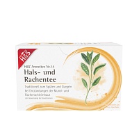 H&S Hals- und Rachentee Filterbeutel - 20X2.5g - Heilkräutertees