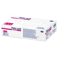 PEHA-SOFT nitrile white Unt.Hands.unsteril pf L - 100St