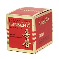 KOREANISCHER Reiner Roter Ginseng 300 mg Kapseln - 100St