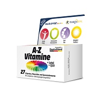 PHARMAVITAL A-Z Vitamine+Lutein+Q10 Tabletten - 60St