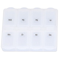 TABLETTENDOSE 1 Woche 8-Fächer - 1St