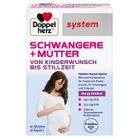 DOPPELHERZ Schwangere+Mütter system Kapseln - 60St - Schwangerschaft & Stillzeit
