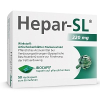HEPAR-SL 320 mg Hartkapseln - 50St - Blähungen & Krämpfe