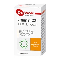 VITAMIN D2 1000 I.E. vegan Kapseln - 60St