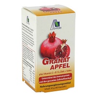 GRANATAPFEL 500 mg plus Vit.C+B12+Zink+Selen Kaps. - 60St - Zur Abwehrstärkung