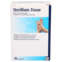 STERILLIUM Tissue - 10St - Hautdesinfektion