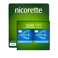 NICORETTE freshmint 2 mg Lutschtabletten gepresst - 80St - Raucherentwöhnung