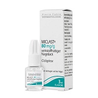 MICLAST 80 mg/g wirkstoffhaltiger Nagellack - 3ml - Haut & Nagelpilz