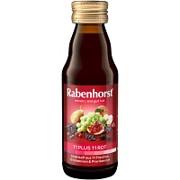 RABENHORST 11 Plus 11 Multivitaminmehrfr.Saft rot - 125ml