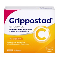 GRIPPOSTAD C Stickpacks - 12St - Grippe & Fieber