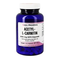 ACETYL-L-CARNITIN 500 mg GPH Kapseln - 120St