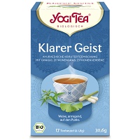 YOGI TEA Klarer Geist Bio Filterbeutel - 17X1.8g