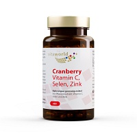 CRANBERRY VITAMIN C+Selen+Zink Kapseln - 60St