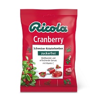 RICOLA o.Z.Beutel Cranberry Bonbons - 75g - Bonbons zuckerfrei