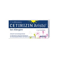 CETIRIZIN Aristo bei Allergien 10 mg Filmtabletten - 20St - Allergie allgemein