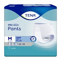 TENA PANTS Plus M bei Inkontinenz - 14St - Einweg & Windelhosen