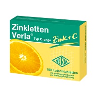 ZINKLETTEN Verla Orange Lutschtabletten - 100St - Vitamine