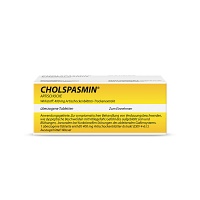 CHOLSPASMIN Artischocke überzogene Tabletten - 50St - Artischocken-Präparate