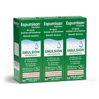 ESPUMISAN Emulsion - 3X32ml - Blähungen & Krämpfe