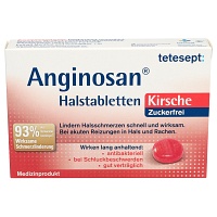 TETESEPT Anginosan Halstabletten zuckerfrei Kirsch - 20St