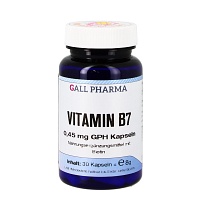 VITAMIN B7 0,45 mg GPH Kapseln - 30St