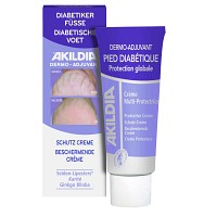 AKILDIA Fuß Schutzcreme für Diabetiker - 75ml - Fuß- & Nagelpflege