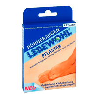 LEBEWOHL Hühneraugen Pflaster normal - 4St - Blasen & Hühneraugenpflaster