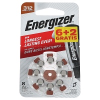 ENERGIZER Hörgerätebatterie 312 - 8St