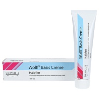 WOLFF Basiscreme halbfett - 100ml - Pflege sensibler Haut