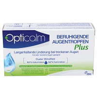 OPTICALM beruhigende Augentropfen Plus in Einzeld. - 20X0.5ml - Gegen trockene Augen