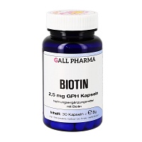BIOTIN 2,5 mg GPH Kapseln - 30St