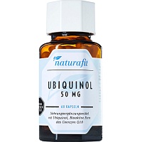 NATURAFIT Ubiquinol 50 mg Kapseln - 60St