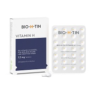 BIO-H-TIN Vitamin H 2,5 mg für 4 Wochen Tabletten - 28St - Biotin