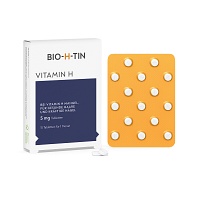 BIO-H-TIN Vitamin H 5 mg für 1 Monat Tabletten - 15St - Biotin