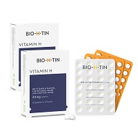 BIO-H-TIN Vitamin H 2,5 mg für 2x12 Wochen Tabl. - 2X84St - Biotin