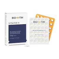 BIO-H-TIN Vitamin H 5 mg für 4 Monate Tabletten - 60St - Biotin