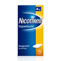 NICOTINELL Kaugummi Tropenfrucht 4 mg - 96St