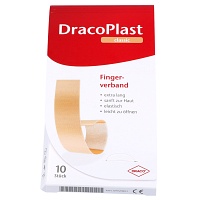 DRACOPLAST Fingerstrips 2x12 cm elastic - 10St