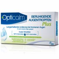 OPTICALM beruhigende Augentropfen Plus in Einzeld. - 10X0.5ml - Gegen trockene Augen