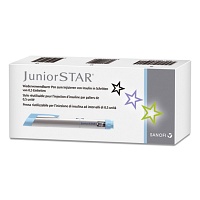 JUNIORSTAR Injektionsgerät silber - 1St