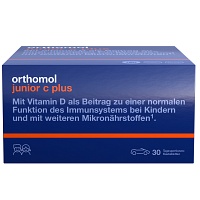 ORTHOMOL Junior C plus Kautabl.Waldfrucht - 30St - Für Kinder