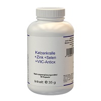 KATZENKRALLE+ZINK+Selen+Vit.C-Antiox Kapseln - 60St