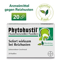 PHYTOHUSTIL Hustenreizstiller Pastillen - 20St - Pflanzliche Hustenmittel