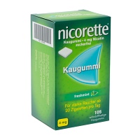 NICORETTE Kaugummi 4 mg freshmint - 105St