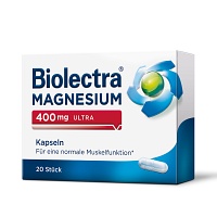 BIOLECTRA Magnesium 400 mg ultra Kapseln - 20St - Magnesium