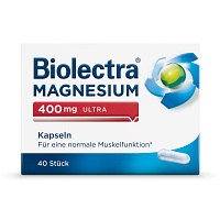 BIOLECTRA Magnesium 400 mg ultra Kapseln - 40St - Magnesium