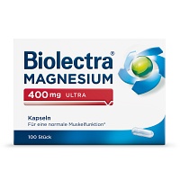 BIOLECTRA Magnesium 400 mg ultra Kapseln - 100St - Magnesium