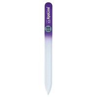 APOLINE Nagelfeile Glas 14 cm lila - 1St