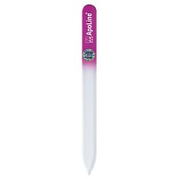 APOLINE Nagelfeile Glas 14 cm pink - 1St