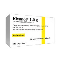 RIVANOL 1,0 g Pulver - 20St
